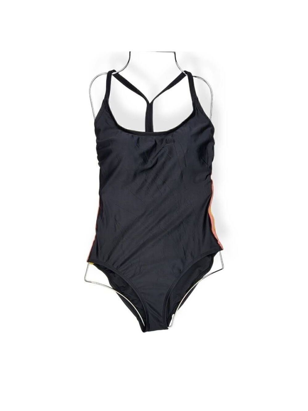 All In Motion Black Medium Coverage One piece Swimsuit Medium 8-10